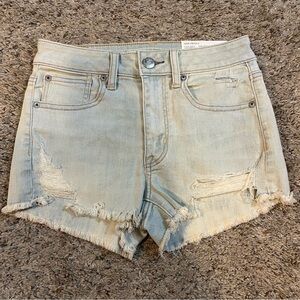 American Eagle High Rise Shortie Super Stretch X Size 2 NWT